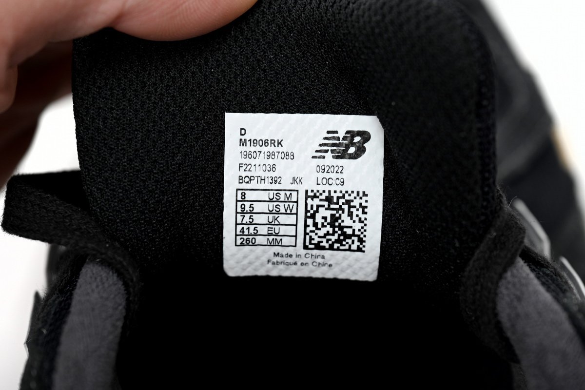 NEW BALANCE Black M1906RK - Image 8