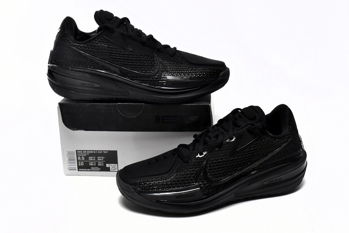 Nike Air Zoom G.T. Cut White Laser All Black DM5039- 002 - Image 12