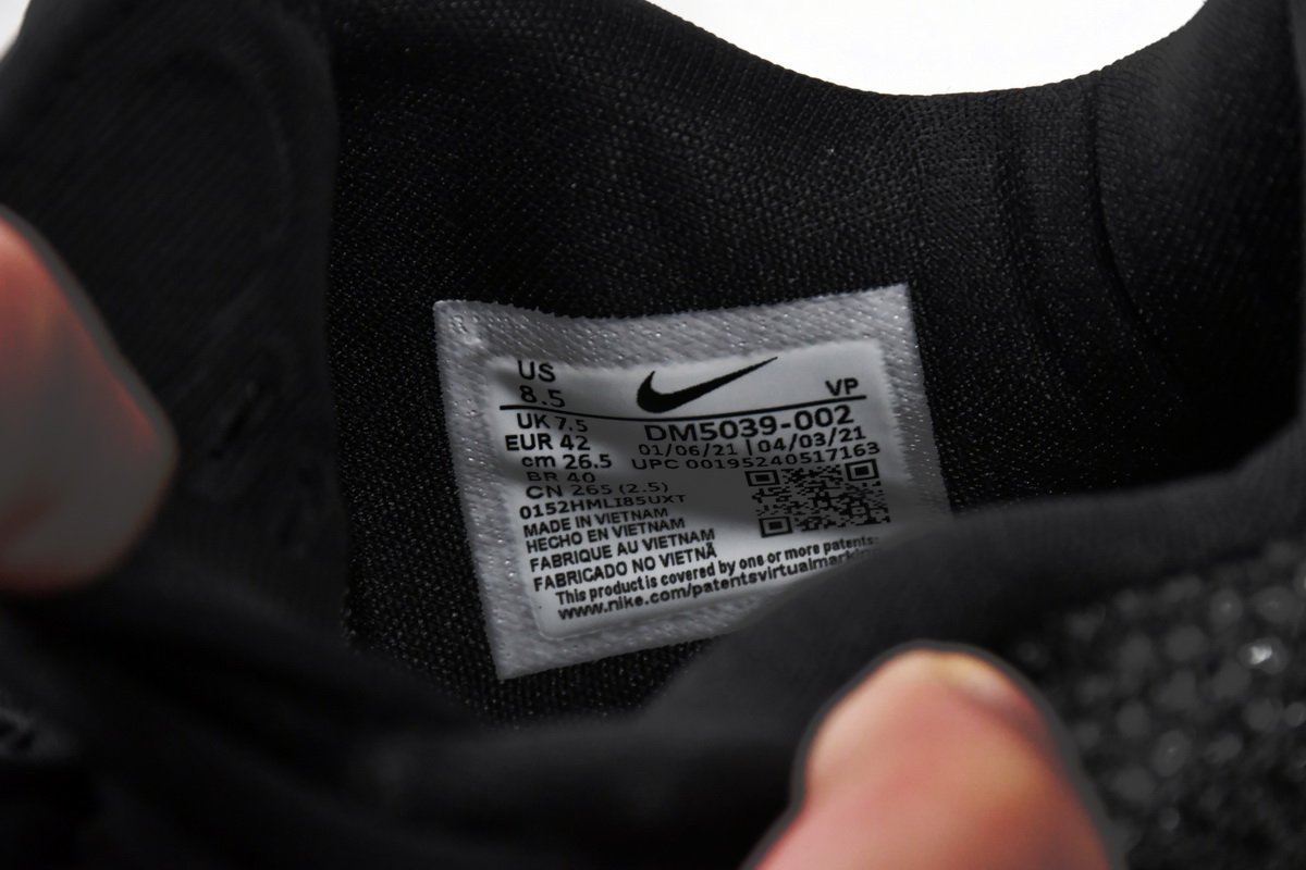 Nike Air Zoom G.T. Cut White Laser All Black DM5039- 002 - Image 9