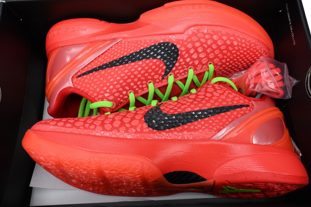Nike Kobe 6 proto reverse grinch GV4921-600 - Image 10