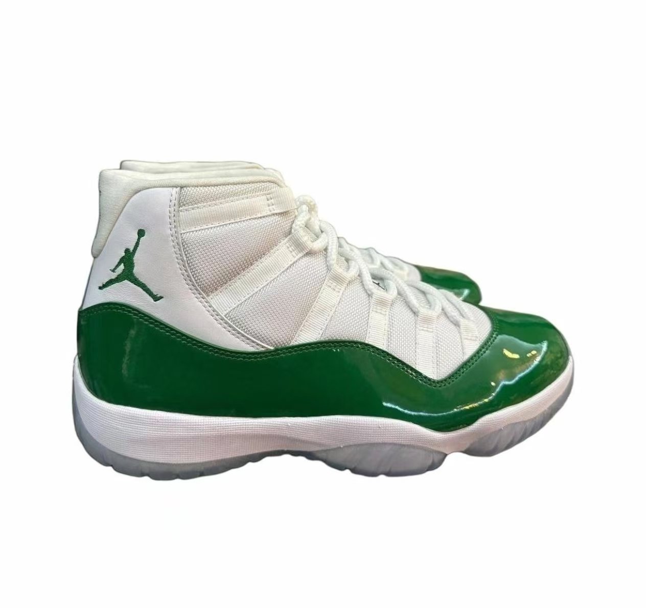 PK God Air Jordan 11 Michigan State PE - Image 2