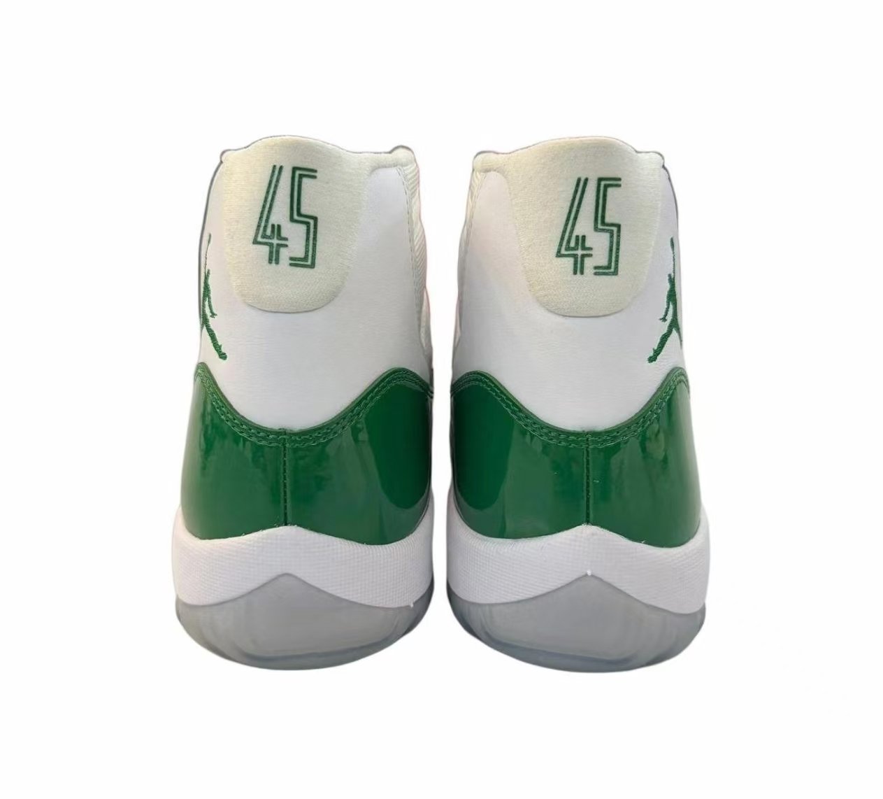 PK God Air Jordan 11 Michigan State PE - Image 3
