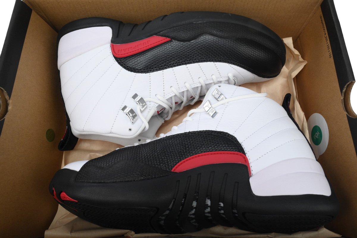 PK God Batch Air Jordan 12 Red Taxi CT8013-162 - Image 10