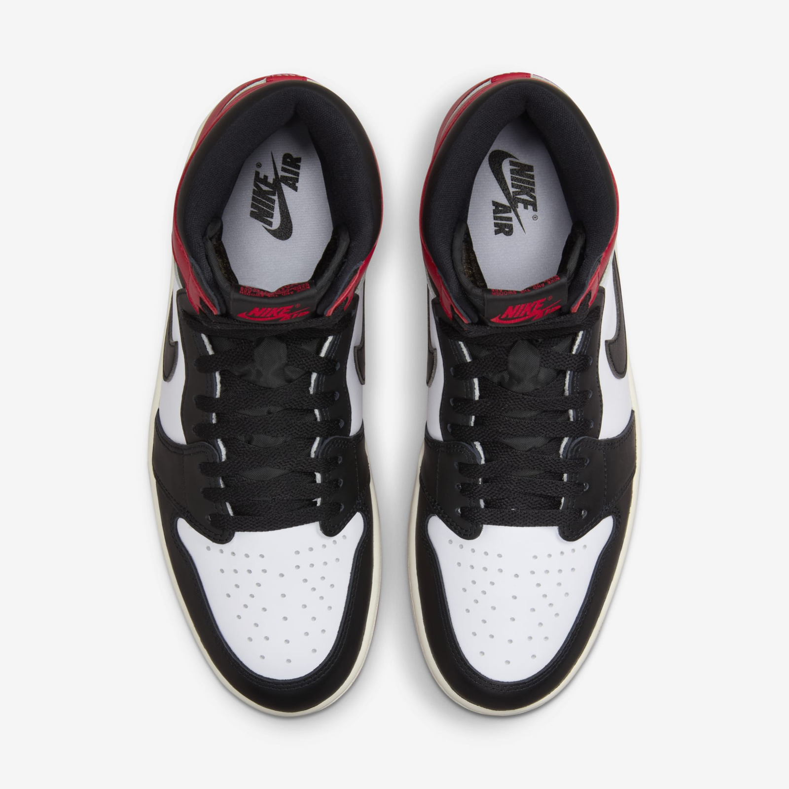 PK God Batch Air Jordan 1 High Black Toe Reimagined DZ5485-106 - Image 4