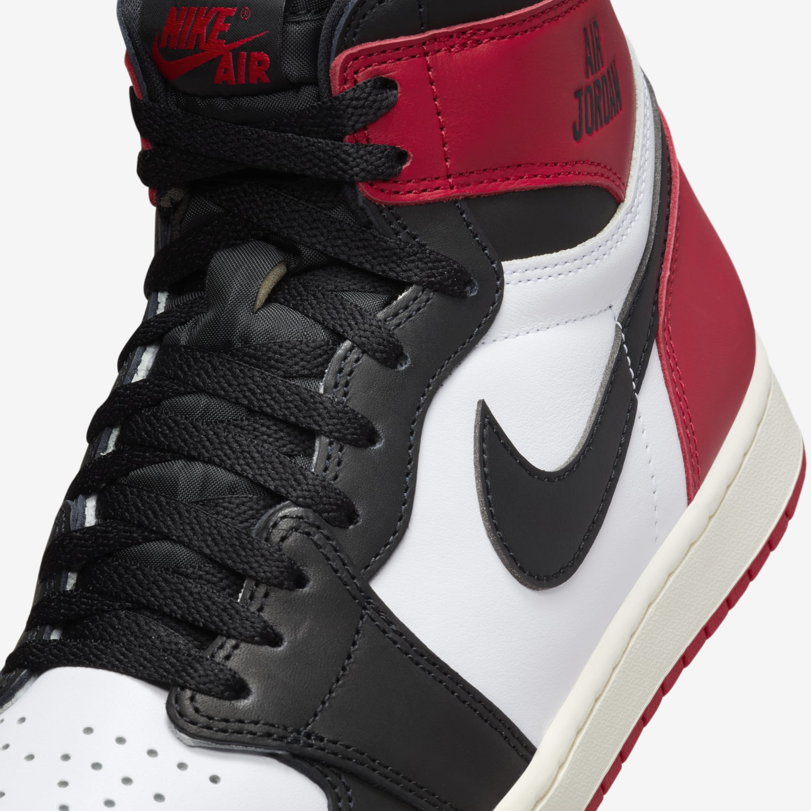 PK God Batch Air Jordan 1 High Black Toe Reimagined DZ5485-106 - Image 7