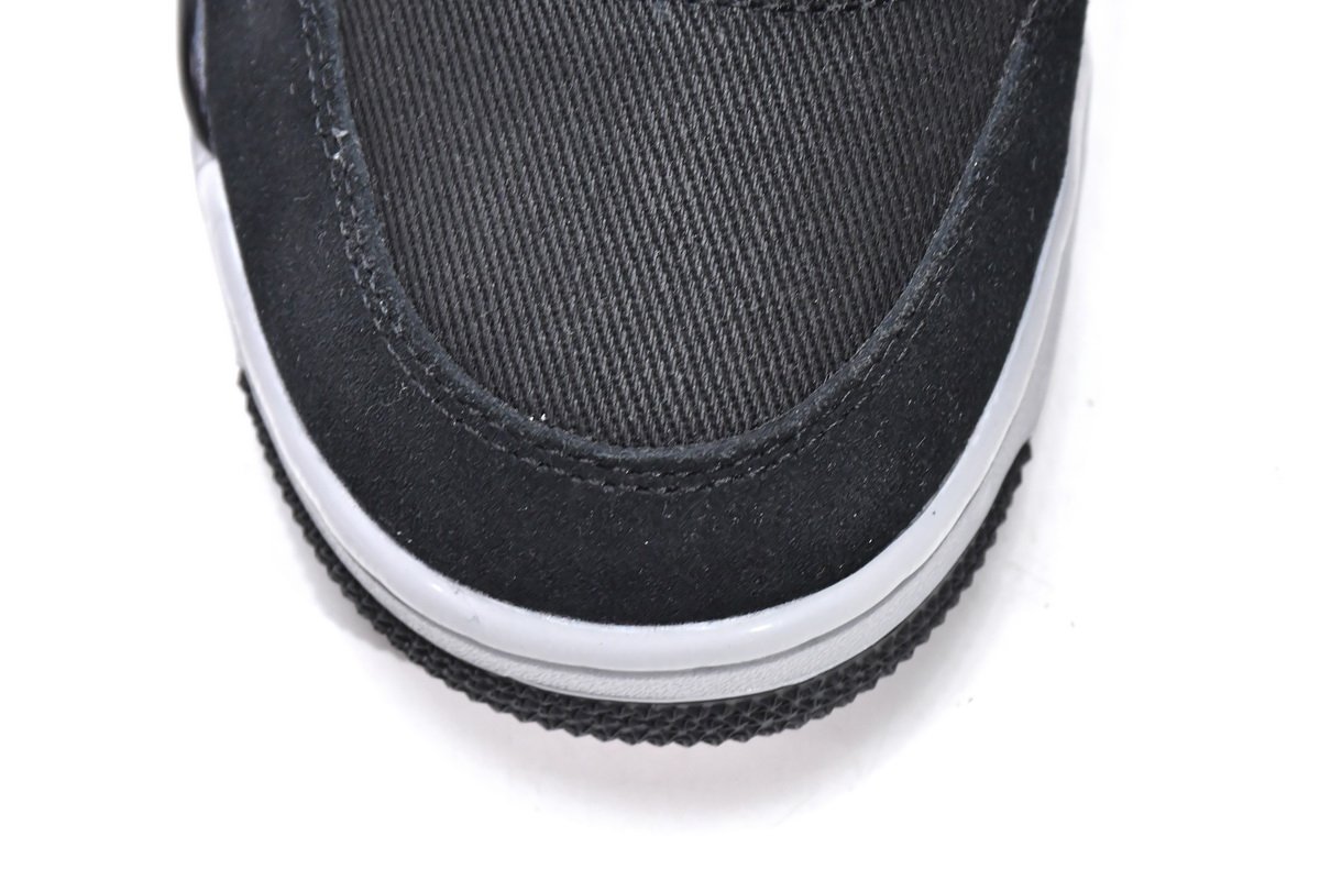 PK God Batch Air Jordan 4 Retro SE Black Canvas DH7138-006 - Image 9