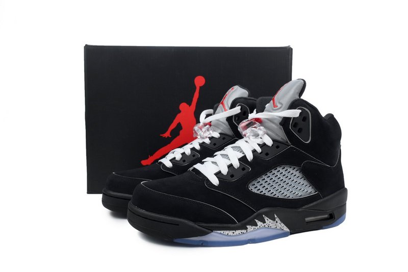 PK God Batch Air Jordan 5 Retro OG Black Metallic Reimagined HF3975-001 - Image 13