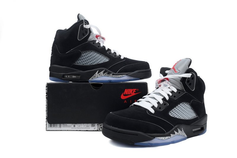 PK God Batch Air Jordan 5 Retro OG Black Metallic Reimagined HF3975-001 - Image 12