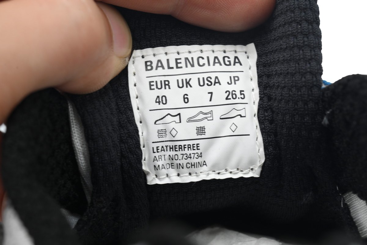 PK God Batch Balenciaga 3XL Sneaker 'Worn-Out - Grey Blue 734734 W3XL5 1214 - Image 6