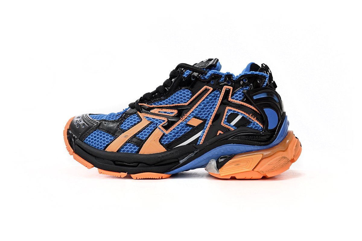 PK God Batch Balenciaga Runner Blue Yellow Black 677402 W3RB2 1120
