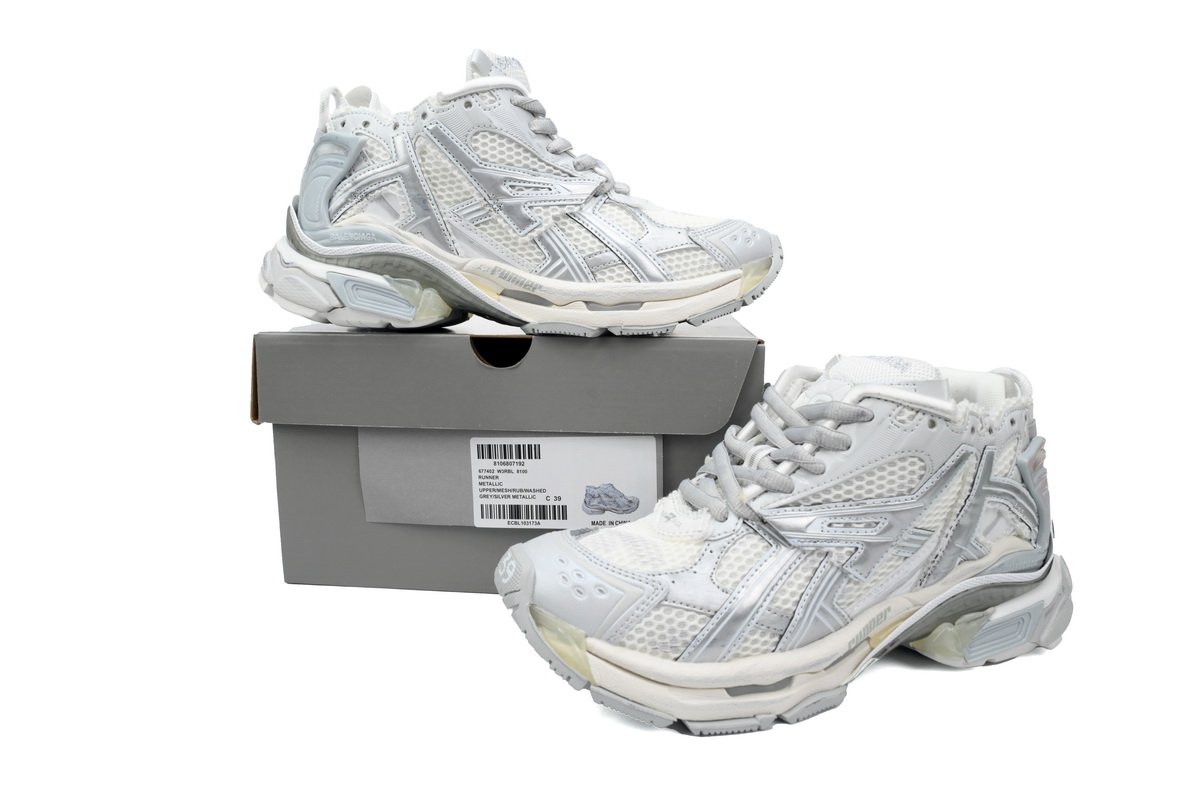 PK God Batch Balenciaga Runner Mi Light Blue 677402 W3RB2 8100 - Image 3