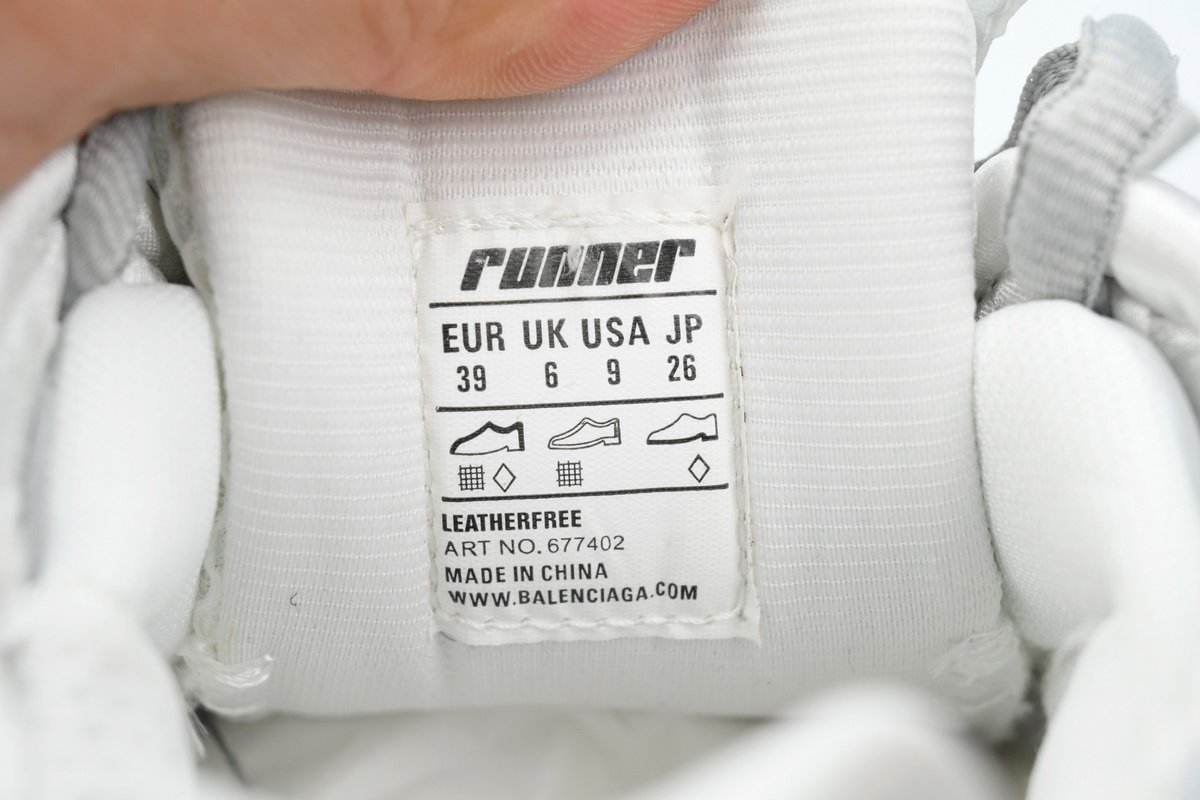 PK God Batch Balenciaga Runner Mi Light Blue 677402 W3RB2 8100 - Image 7