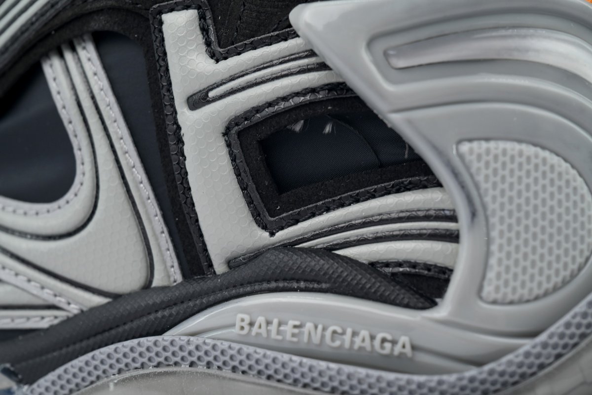 PK God Batch Balenciaga Runner Sneaker 'Black Fluo Orange' 772774 W3RNY 1878 - Image 7