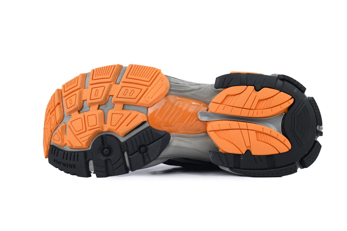 PK God Batch Balenciaga Runner Sneaker 'Black Fluo Orange' 772774 W3RNY 1878 - Image 4