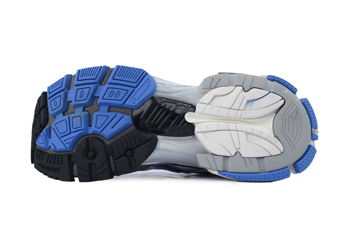 PK God Batch Balenciaga Runner Sneaker 'Worn-Out - Blue Grey' 772774 W3RNY 4912 - Image 4