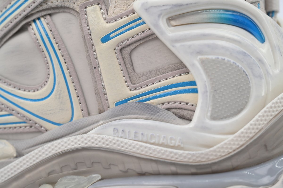 PK God Batch Balenciaga Runner Sneaker Brown Blue 772767 W3RNY 2240 - Image 7