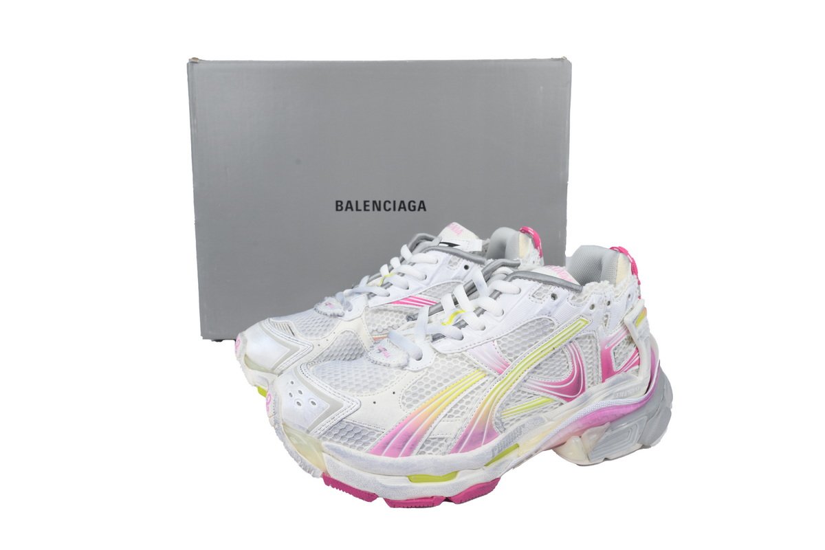 PK God Batch Balenciaga Runner Sneaker Gradient Yellow Powder 772767 WRUNG 9517 - Image 12