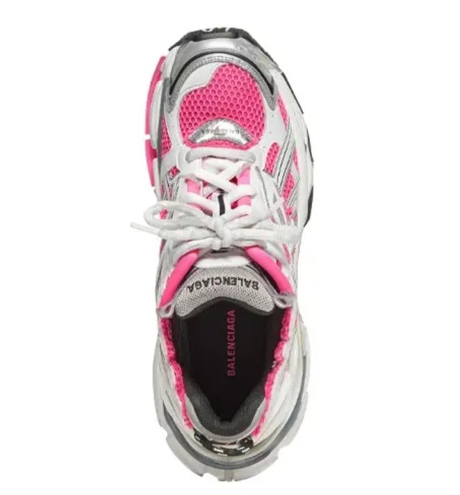 PK God Batch Balenciaga Runner Sneaker Pink white - Image 4