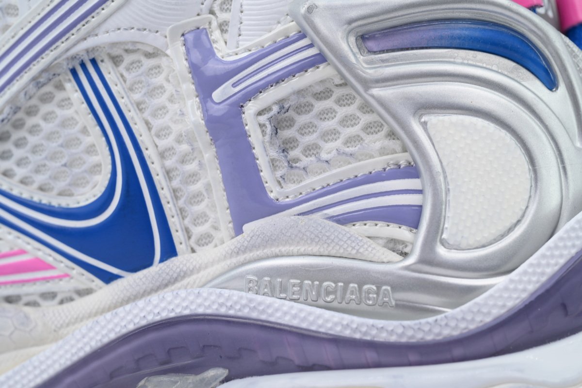 PK God Batch Balenciaga Runner Sneaker Purple Blue Powder 772767 W3RNY 6120 - Image 7
