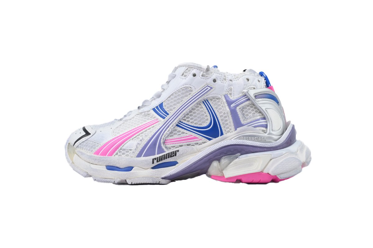 PK God Batch Balenciaga Runner Sneaker Purple Blue Powder 772767 W3RNY 6120