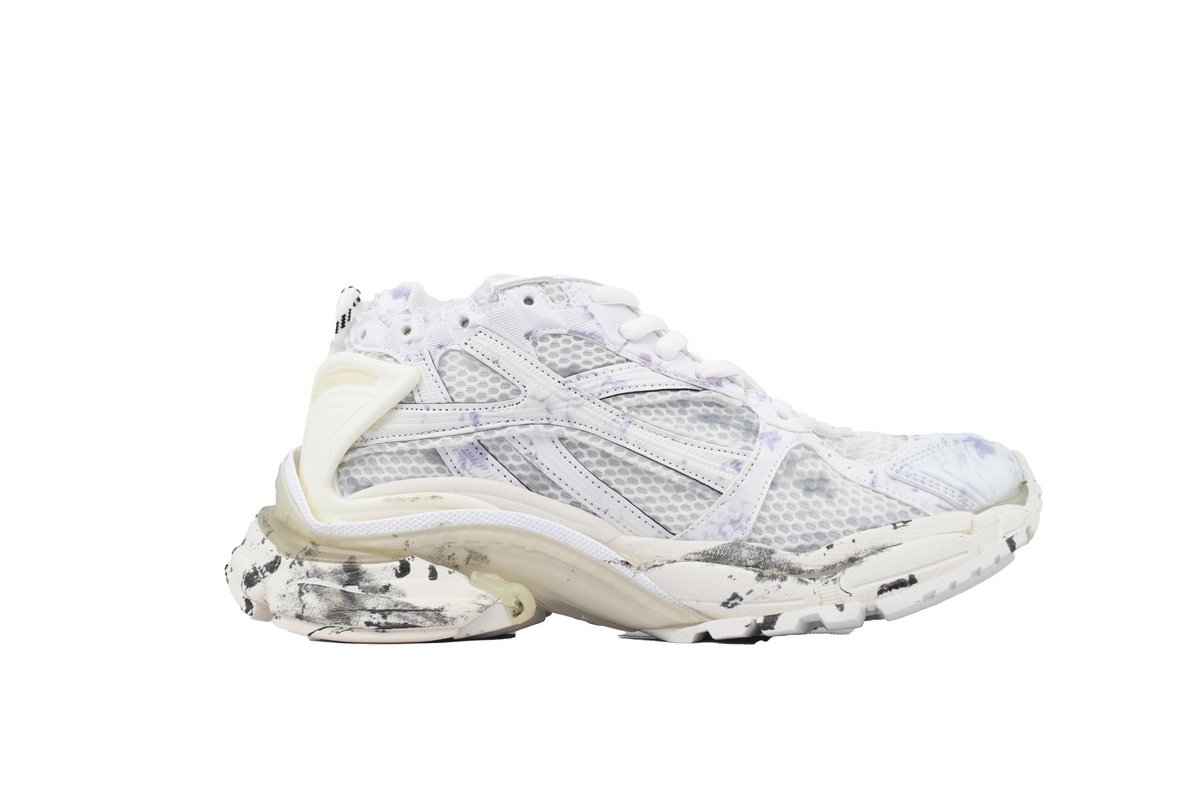 PK God Batch Balenciaga Runner Sneaker White Graffiti 772767 W3RNY 2301 - Image 2