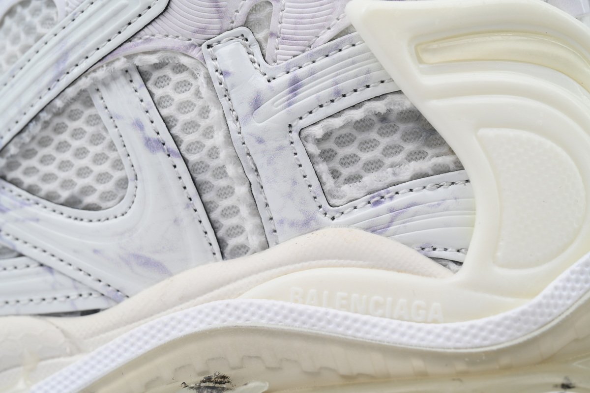 PK God Batch Balenciaga Runner Sneaker White Graffiti 772767 W3RNY 2301 - Image 7