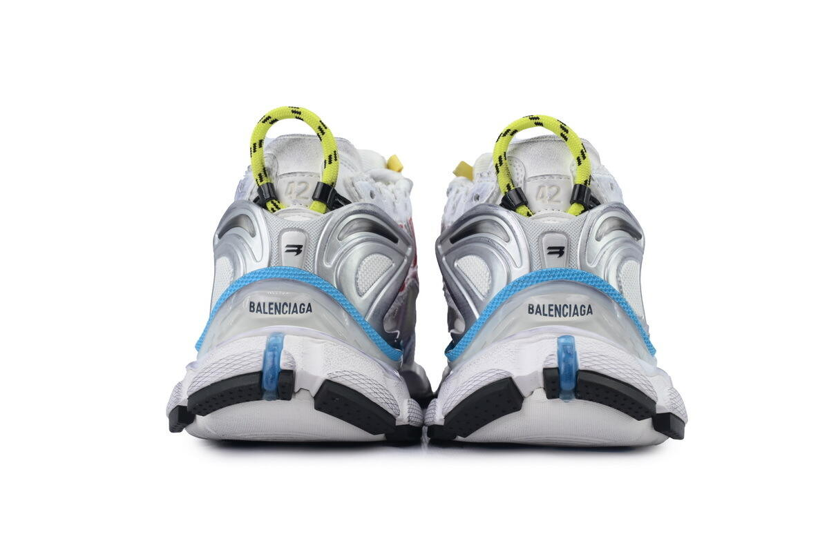 PK God Batch Balenciaga Runner White Multicolor 772774W3RBW9645 - Image 3