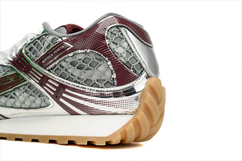 PK God Batch Bottega Veneta Orbit Sneaker Wine Red - Image 7