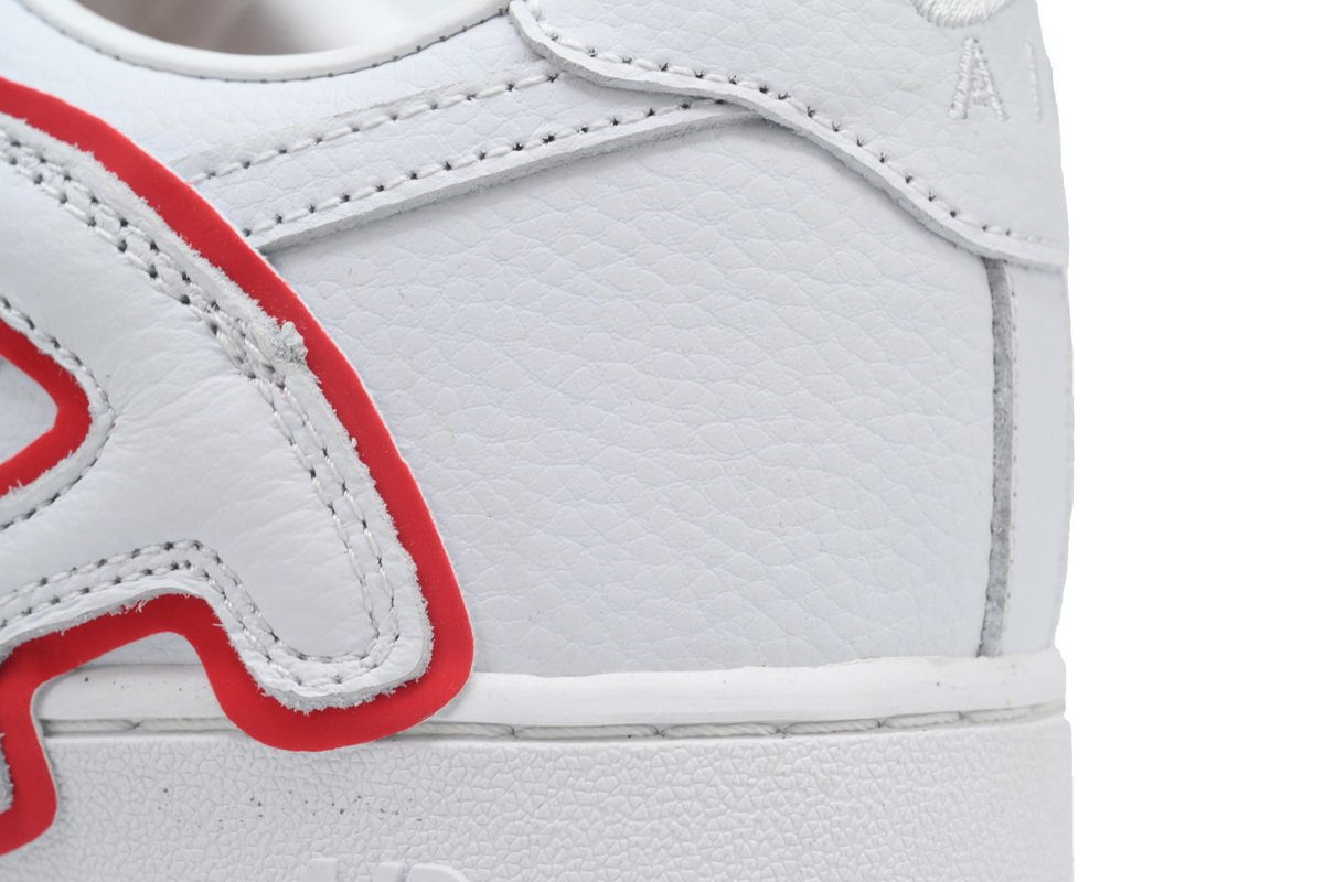 PK God Batch CPFM x Nike Air Force 1 Low Premium White Red CK4746-991 - Image 5