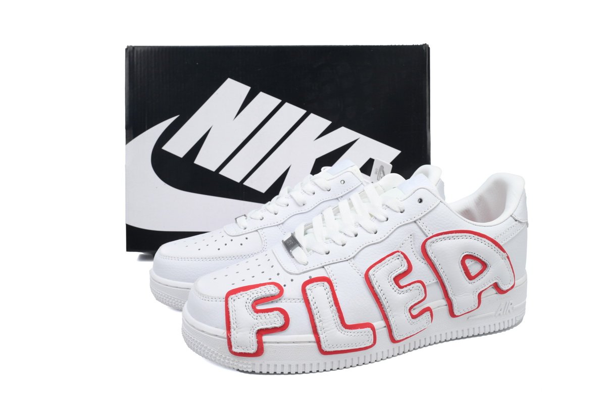 PK God Batch CPFM x Nike Air Force 1 Low Premium White Red CK4746-991 - Image 11