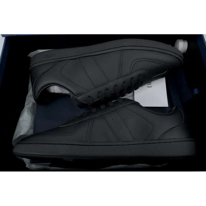 PK God Batch Dior B01 Matchpoint Sneaker Black Smooth Calfskin 3SN328ZQR_H900 - Image 10