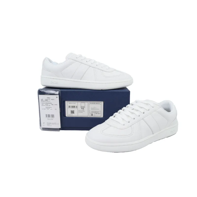 PK God Batch Dior B01 Matchpoint Sneaker White Smooth Calfskin 3SN328ZQR_H000 - Image 10