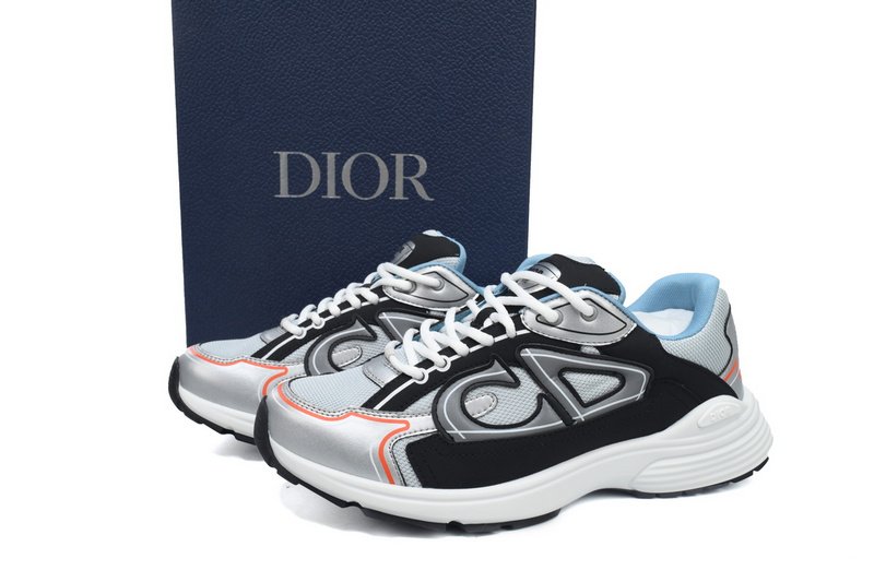 PK God Batch Dior B30 Reflective CD30  Grey Silver 3SN279ZYK-H882 - Image 12