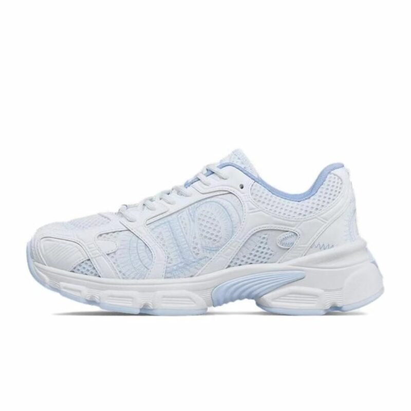 PK God Batch Dior Chrono Sneaker White and Sky Blue Mesh and Leather-Effect Panels