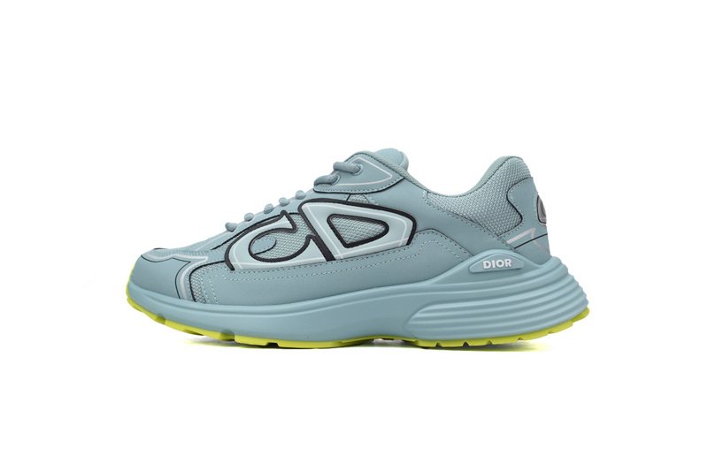 PK God Batch Dior Light Grey 'B30' Sneakers New Blue 3SN27ZIR-16536