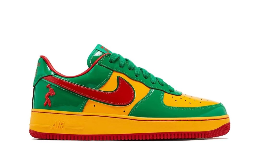 PK God Batch Lil Yachty X Air Force 1 Low 'Concrete Boys Lucky Green' - Image 2