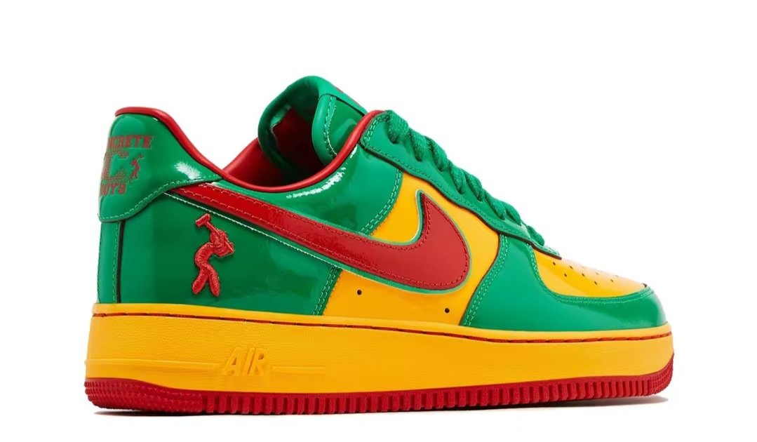 PK God Batch Lil Yachty X Air Force 1 Low 'Concrete Boys Lucky Green' - Image 4