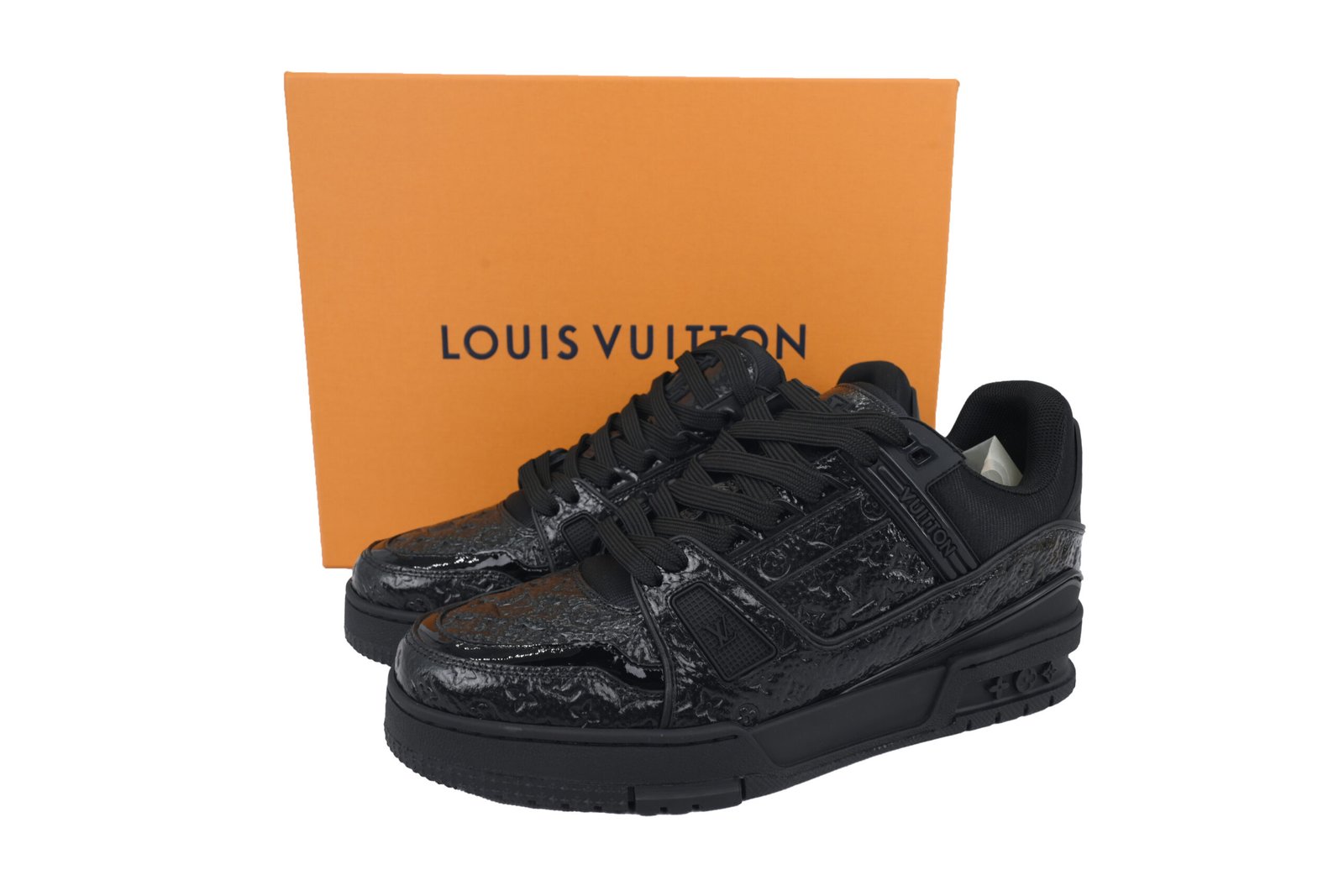 PK God Batch Louis Vuitton Black Lychee Patent Leather - Image 11