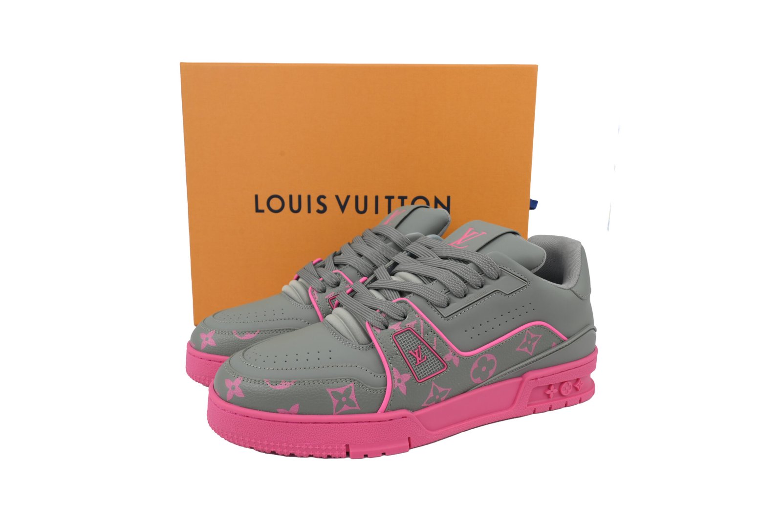 PK God Batch Louis Vuitton Dark Gray Color Printing - Image 11