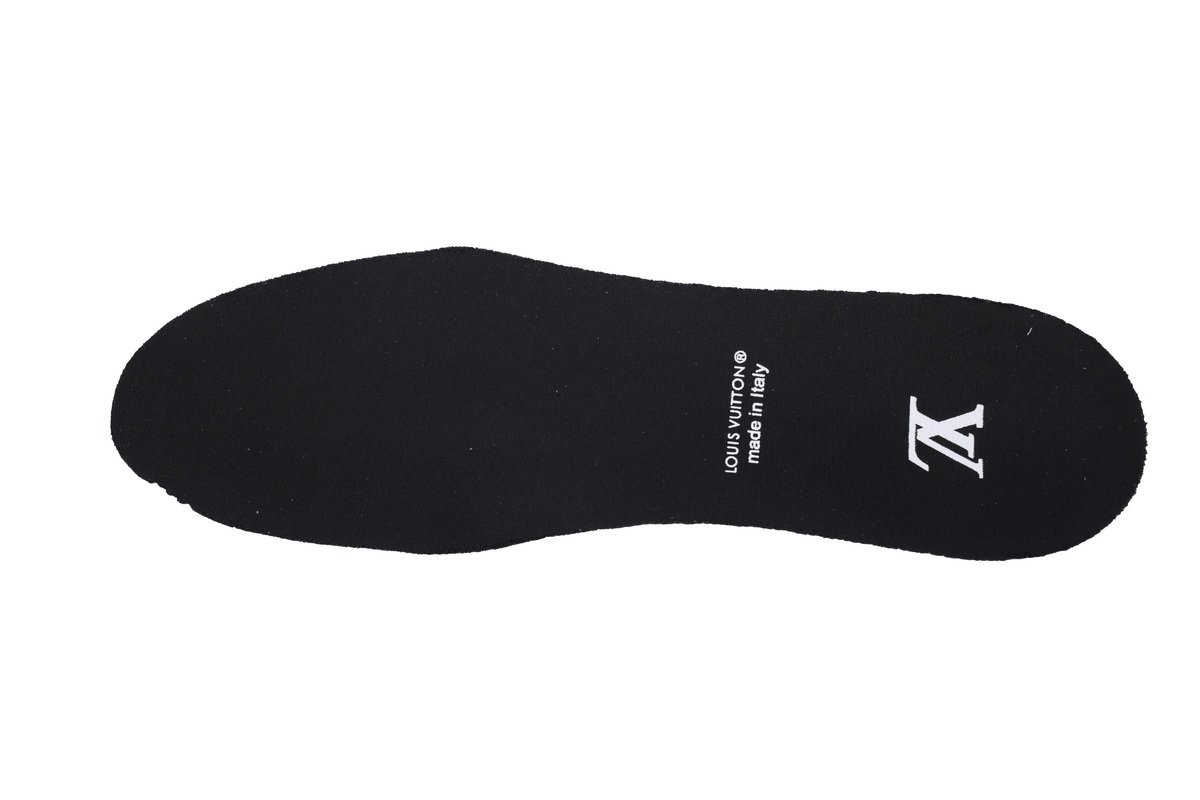 PK God Batch Louis Vuitton LV Trainer Black Damier 3D Denim 1AD6DX - Image 7