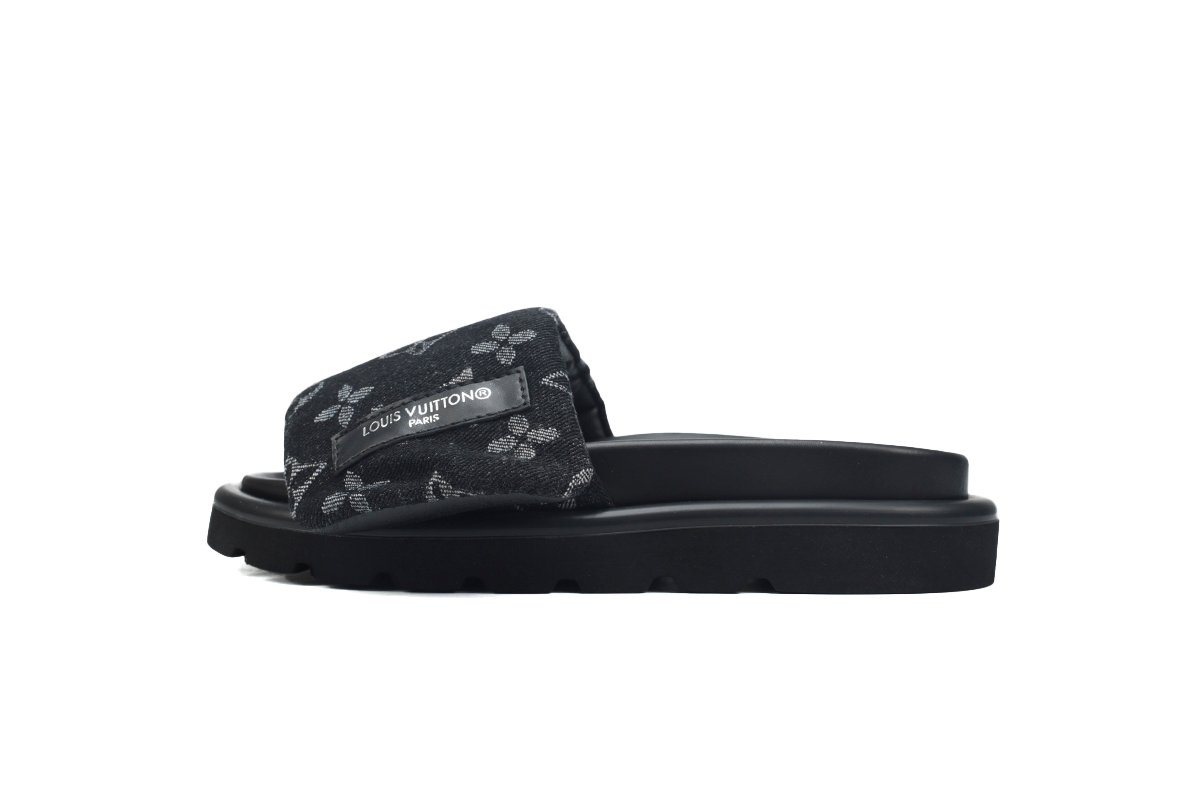 PK God Batch LOUIS VUITTON Pool Pillow Comfort Black Label Denim
