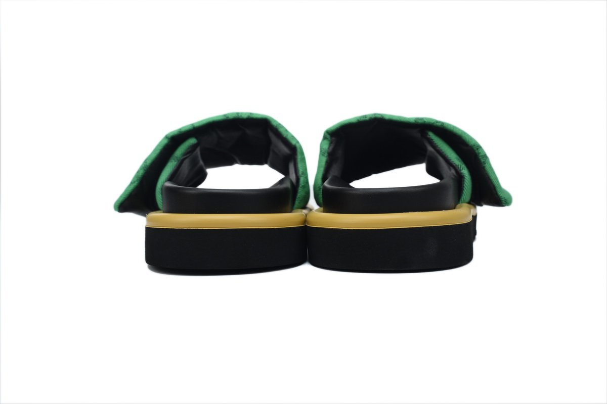 PK God Batch LOUIS VUITTON Pool Pillow Comfort Green denim with yellow label - Image 7