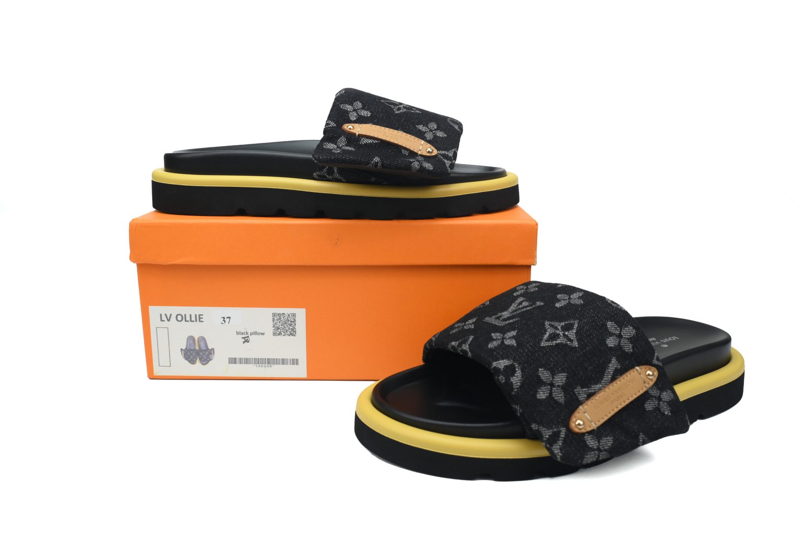 PK God Batch LOUIS VUITTON Pool Pillow Comfort Yellow Label Denim - Image 3