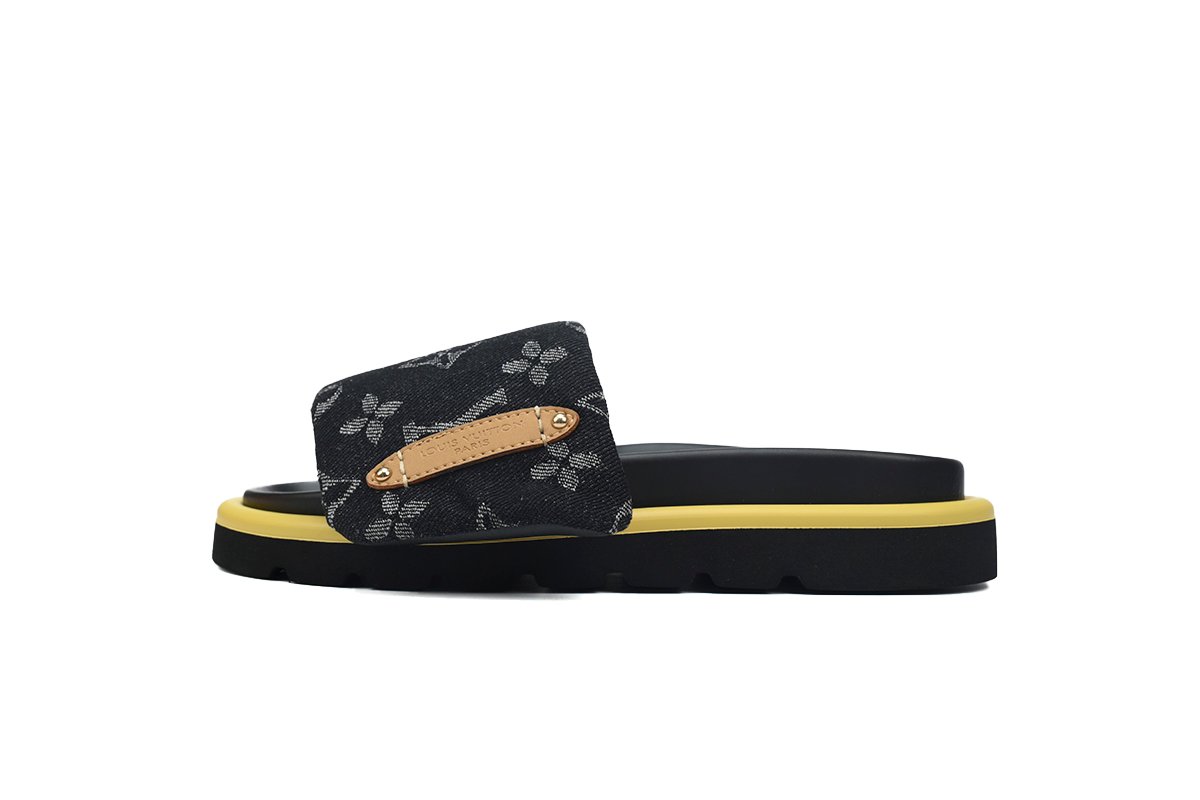 PK God Batch LOUIS VUITTON Pool Pillow Comfort Yellow Label Denim