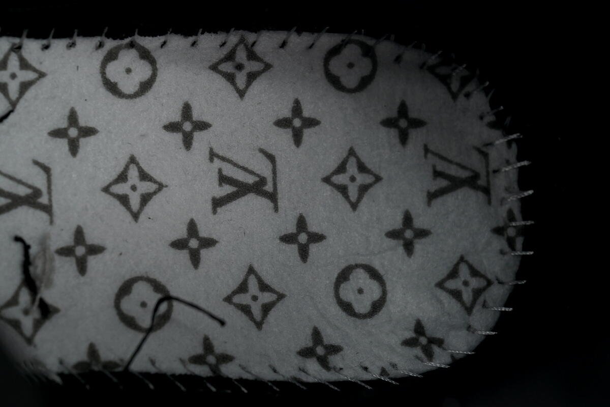PK God Batch Louis Vuitton Skate Horse Hair Black Diamond - Image 8