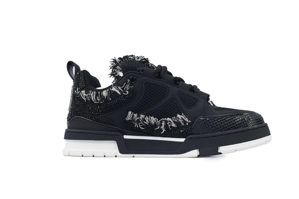 PK God Batch Louis Vuitton Skate Horse Hair Black Diamond - Image 2