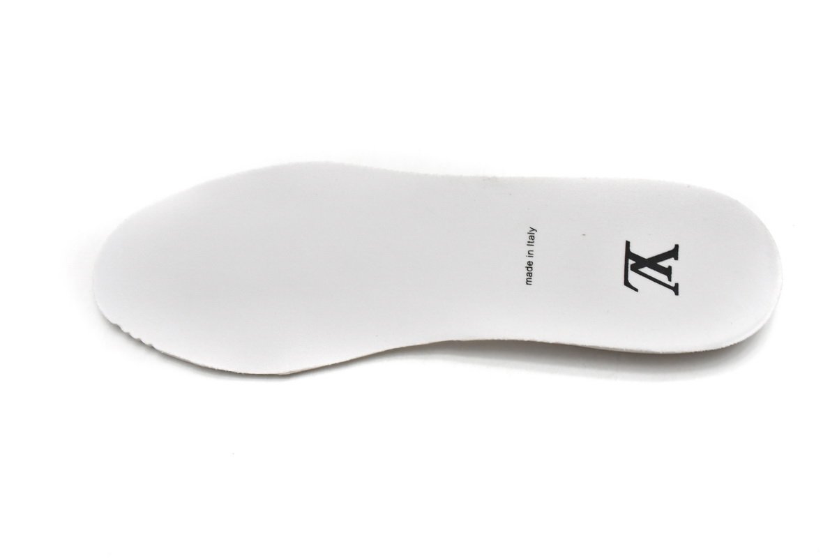 PK God Batch LOUIS VUITTON Trainer Black And White Cloth Cover VL1202 - Image 5