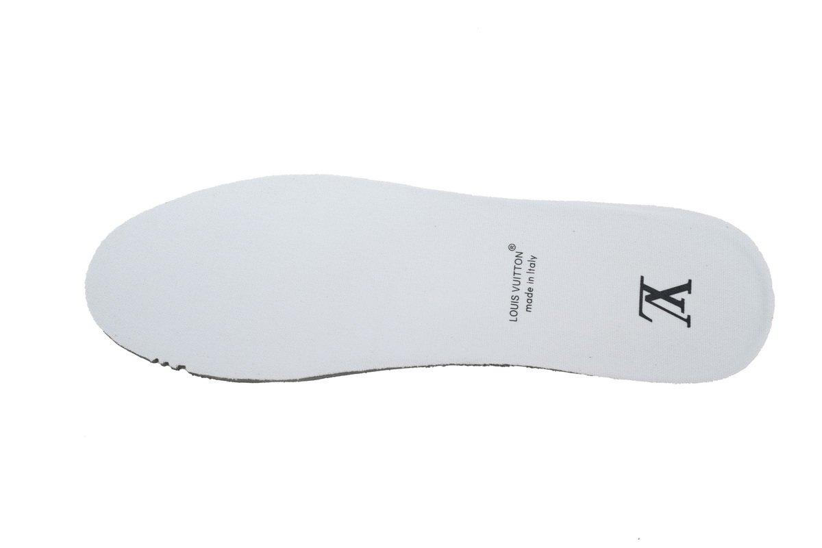 PK God Batch LOUIS VUITTON Trainer Rendering Orange Cloth - Image 5