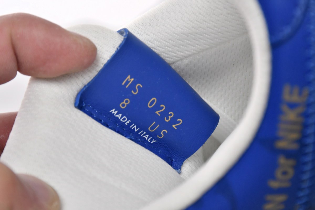 PK God Batch LOUIS VUITTON x Nike Air Force 1 White Blue 7108-5 - Image 12