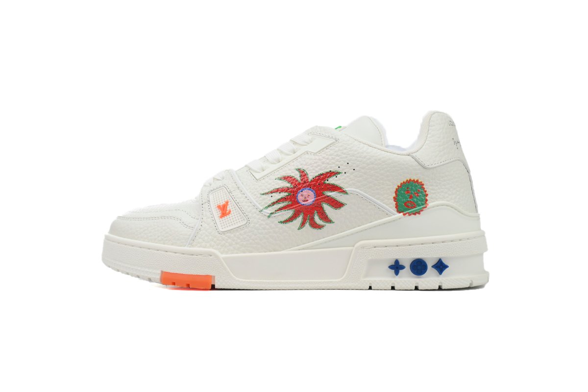 PK God Batch Yayoi Kusama x Louis Vuitton Trainer White